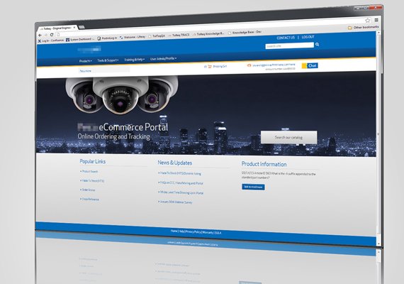 I used HTML, CSS, and JavaScript for this responsive shopping cart template built for the client's propritary e-commerce system.