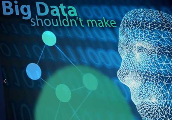 A screen shot from a spinning head animation I created as part of a demo reel of some of Sotera's data analytics products. Sotera has since been sold to a large competitor.