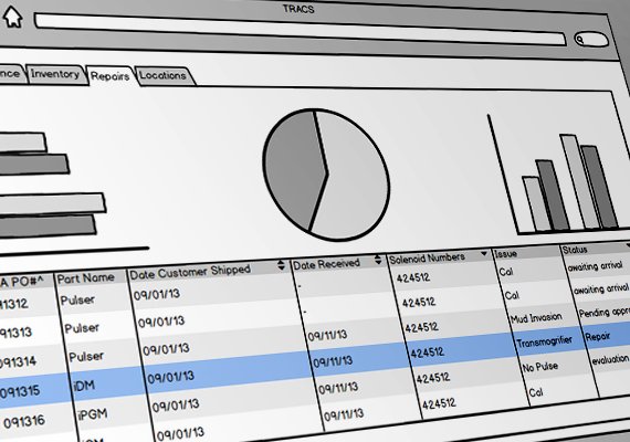  A screen from one of many click-through wireframes made with Balsamiq for Tolteq's tools, Tolteq has since been sold to a large competitor. 
