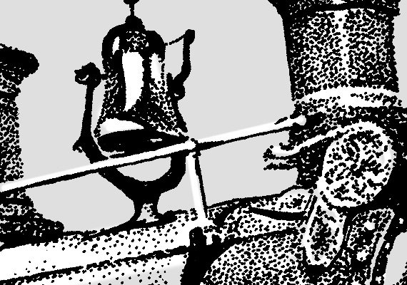 Pen and Ink stipple illustration as an example of the variety of styles and techniques I use for contextual content.